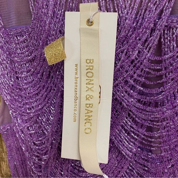 Bronx and Banco Lilac
Wayla Dress beaded mini purple party Revolve $1200 M - Picture 11 of 15